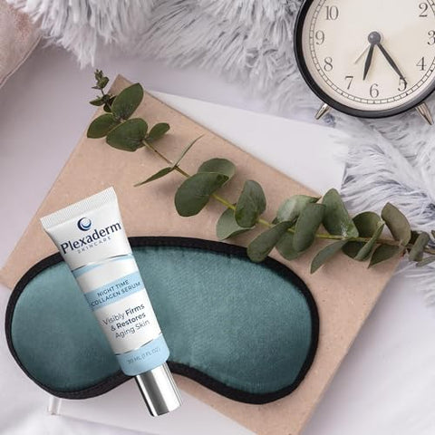Serum de Colágeno Noturno 30 mL para uma Pele Firme, Preenchida e mais Jovem – Anti-Envelhecimento - Plexaderm