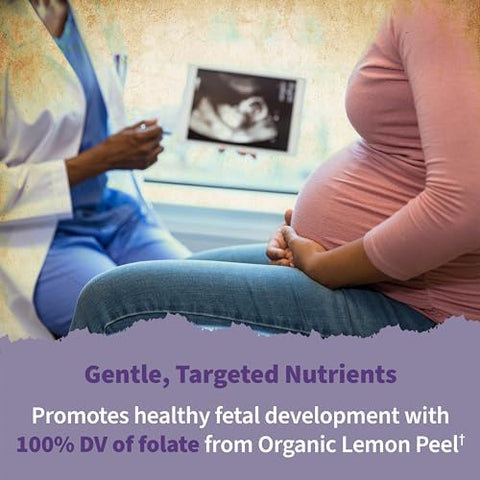 Organics – Kit Energia para Desenvolvimento Fetal Saudável com Multivitamínico Pré-Natal, Folate, DHA Vegano Ômega-3 e Suporte ao Desenvolvimento Cerebral - Garden of Life