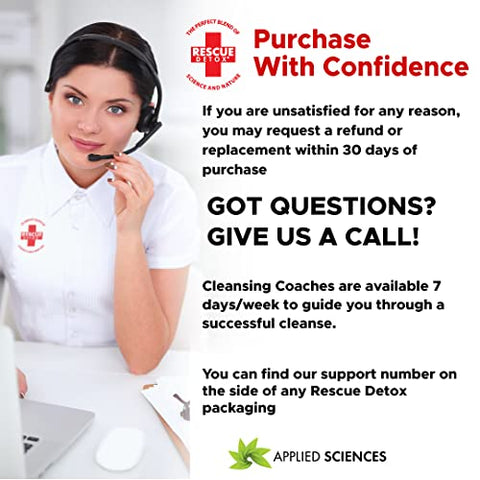 ICE Shot – 2.5oz Shot 4ct Cápsulas | Funciona em 90 Minutos até 5 Horas | Marca Rescue Detox - Rescue Detox