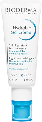 Bioderma - Gel-Creme Hidratante Hydrabio para Rosto – Textura Suave e Hidratação Profunda | Aquagenium Complexo Patenteado  Hydrabio