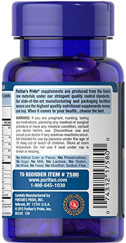 Puritan's Pride - Puritan’s Pride Fórmula de Biotina para Cabelo, Pele e Unhas – 60 Comprimidos Revestidos de 3000 Mcg