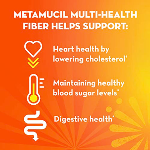 Fibra de Casca de Psyllium, 3 em 1 para Saúde Digestiva, à Base de Plantas, 100 Cápsulas (Pacote com 2) - Metamucil