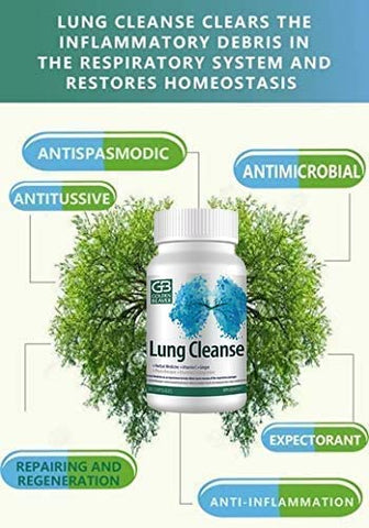 WhaazzPop - GB Golden Beaver® Limpeza Pulmonar – Agente Eficaz para Pessoas em Risco ou Desafiadas por Infecções Virais, Tabagismo, DPOC, Poluição – 7 Ingredientes Naturais. 2 Frascos