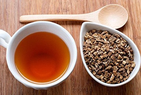 Nature Tea - Raiz de Bardana – Arctium lappa Torrada em pedaços soltos de Raiz de Bardana 100% Natural (227 g)