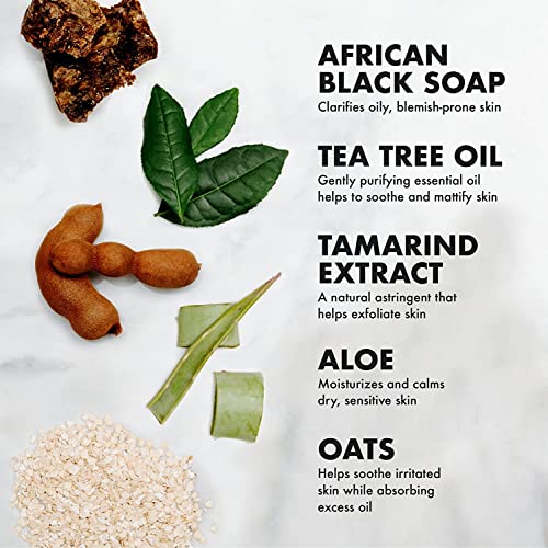 SheaMoisture - Shea Moisture Sabonete Negro Africano com Manteiga de Karité 240 ml (Pack com 6)
