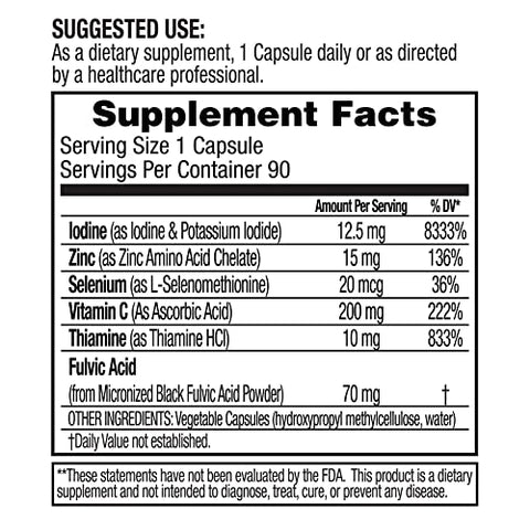 Dr. Tennant's - Dr. Tennant’s Iodine Plus | Lugol’s Iodine – Suplemento de Iodo em ml/g