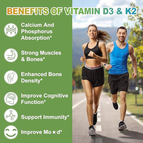 Nature's live - Nature’s Live Vitamina D3 K2 10000 UI – Fortaleça sua saúde com a combinação perfeita!
