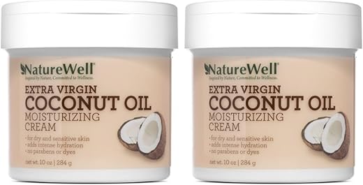 Creme Hidratante para o Rosto NATURE WELL Óleo de Coco Extra Virgem – 100g