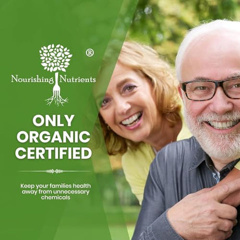 Nourishing Nutrients - Bergamota Cítrica Orgânica Certificada pelo USDA – 50%% Polifenóis Mais Altos – Vegano 90 caps – Testado por Terceiros – Suplemento Feito nos EUA – Coração – Colesterol