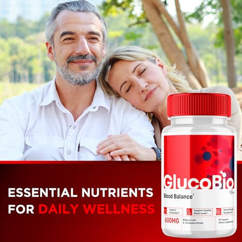 Vytax - Glucobio Blood Support – Cápsulas Glucobion 4 Fórmula Oficial – Ingredientes Naturais – Glucose-Bio Máxima Potência