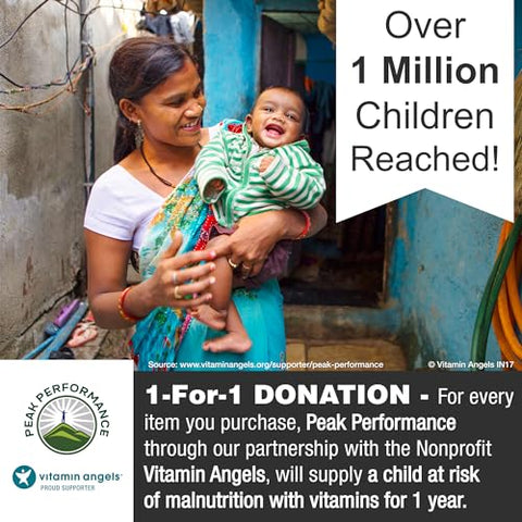 Peak Performance - Suplemento Vegano de Zinco com Vitamina C – Mistura de Alimentos Integrais de 25 Vegetais e Frutas para Máxima Absorção. Cápsulas de Zinco 30mg, Comprimidos, Vitaminas para Adultos