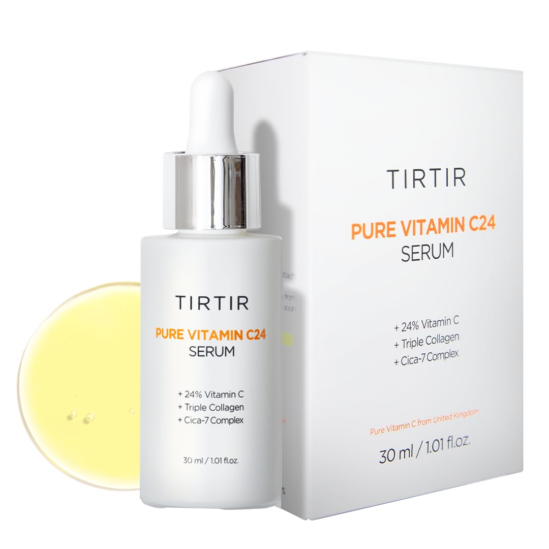 SERUM VITAMINA C PURA 24% 30ml – Potente Antioxidante para a Pele - TIRTIR