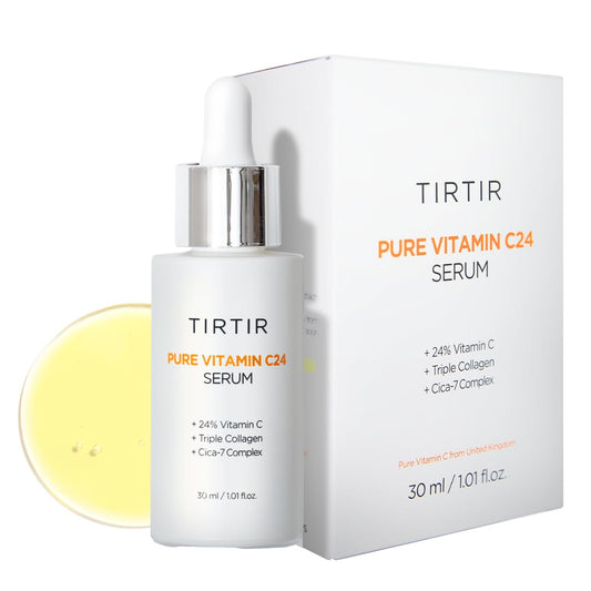 SERUM VITAMINA C PURA 24% 30ml – Potente Antioxidante para a Pele - TIRTIR