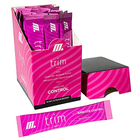 Nu Kai Wellness - Trim Stick com Presente, 30 unid. – até 60 Porções – Deliciosa Bebida de Kiwi Morango – Baixa Caloria – Anteriormente Slim Stix