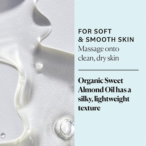 Óleo de Amêndoas Doces Orgânico Sky Organics 100% Puro para o Corpo – 100ml