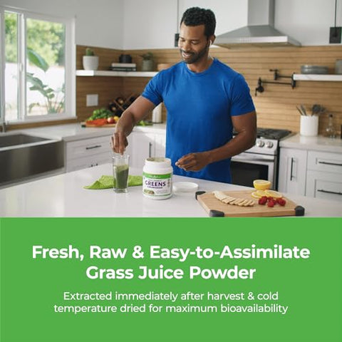 Pó de Energia ORAC Greens, Poder Antioxidante de 24 Porções de Frutas – 100g - Paradise Herbs