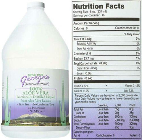 George's - Aloe Vera Ativo Sempre de George — 3.785 ml por George’s
