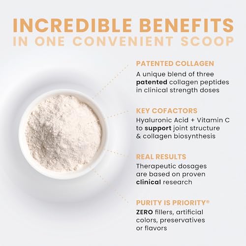 TriActive Collagen Plus – Pó de Colágeno para Cabelo, Pele, Unhas e Ossos | 100g - Pure Therapro Rx