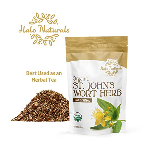 Halo Naturals - Erva de São João Orgânica – Corte de Ervas