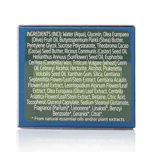 Creme Noturno Rejuvenescedor para o Rosto, Hidratante Vegetal com Genciana Azul e Edelweiss – 50g - Weleda