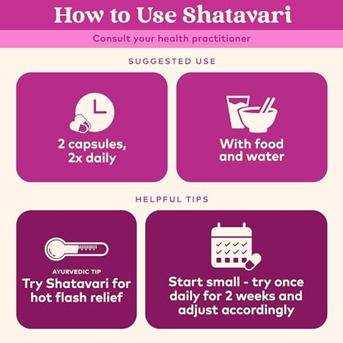 Shatavari Capsules – Suporte Hormonal, Sistema Imunológico, Vegano, Livre de Glúten, Orgânico USDA – 90 Cápsulas - ORGANIC INDIA