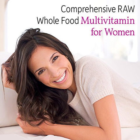 Multivitamínico para Mulheres, Vitamin Code Mulheres Multi, Alimentos Integrais, Vitaminas, Ferro, Folato não Ácido Fólico, Probióticos, Suplementos Vegetarianos para Energia Feminina, 240 g - Garden of Life