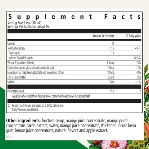 by Salus: Cálcio Líquido de Alta Absorção – 250ml - Floradix