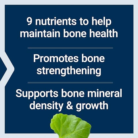 Fórmula Intensiva para Saúde Óssea Dr. Strum’s da Life Extension – Cissus quadrangularis, Cálcio, Vitamina D3, K2, Magnésio, Zinco, Potássio, Boro – Suporte para a Saúde Óssea – Livre de Glúten