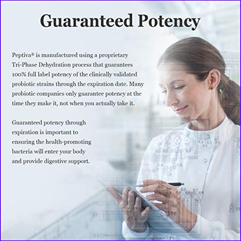 26 Bilhões UFC Probiótico e Suporte ao Sono – Multi-Strain Probiótico Clinicamente Validado – Lactobacillus e Bifidobacterium, Melatonina – 30 Unidades - Peptiva