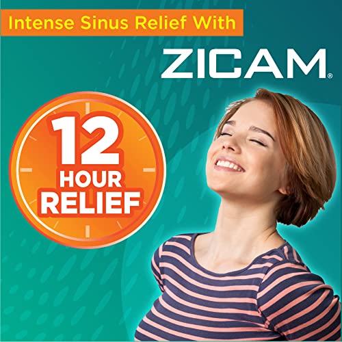 Spray Nasal Líquido No-Drip Intenso Alívio Sinusal com Mentol Refrescante – 30ml - Zicam