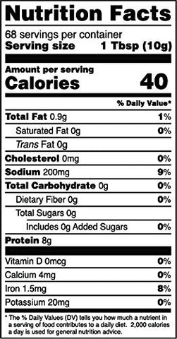 Proteína de Ervilha Orgânica, 680g – Origem Europeia | Sem Sabor | Textura Suave - Terrasoul Superfoods