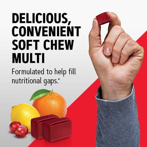 Mega Men – Frutas Variadas: Suplemento Multivitamínico para Homens – 60 cápsulas - GNC