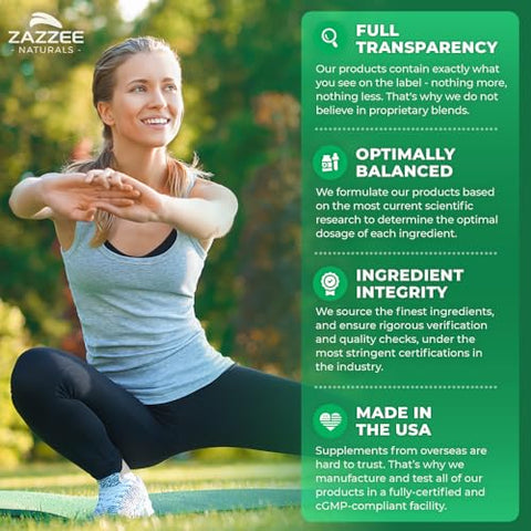 D-Mannose 1000 mg por Porção, 180 Cápsulas Veganas, Suprimento de 3 Meses, Potente - Zazzee