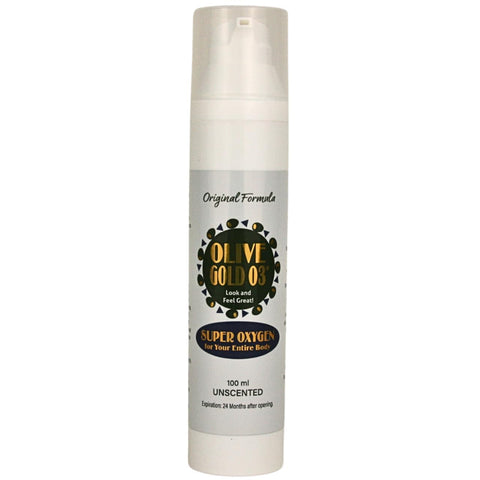 olive gold 03 - Olive Gold O3 Loção para Cuidados com a Pele – Óleo de Oliva Ozonizado Super Oxigênio (120ml)