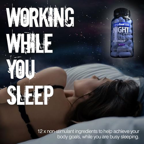 stripfast5000 - Stripfast5000 Cápsulas Noturnas Night Bullet para Mulheres e Homens – Aumente sua Energia e Desempenho