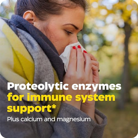 Enzyme Defense – Fórmula Especializada de Enzimas para Suporte ao Sistema Imunológico, Vegano, Kosher, 180 Cápsulas (180 Porções) - Enzymedica
