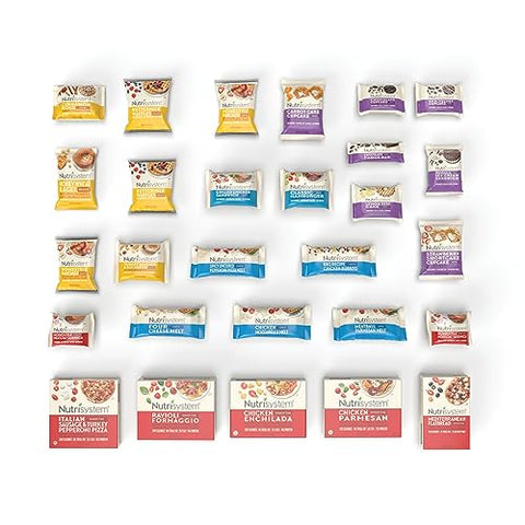 Kit de Dieta Nutrisystem® FROZEN Fast Five 7 Dias, Ajuda na Perda de Peso, 28 Refeições Deliciosas