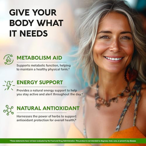 NUTRAHARMONY - Extrato de Chá Verde em Cápsulas 8000 mg – com Grãos de Café Verde | Marca: Green Tea Extract Capsules