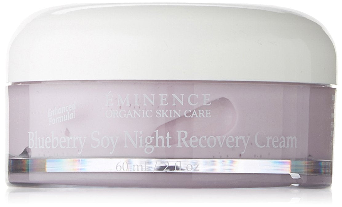 Eminence Organic Skincare - Creme Noturno de Recuperação Eminence Blueberry Soy, 2 Ounce (60 ml)
