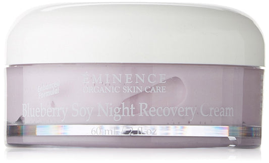 Eminence Organic Skincare - Creme Noturno de Recuperação Eminence Blueberry Soy, 2 Ounce (60 ml)