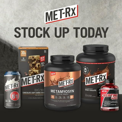 Product Of Met-Rx Big100 - Met-Rx Big100, Barra – Colossal Torta de Maçã Crocante, 9 Unidades (100g) – Barra Nutricional com Proteína / Variedades Disponíveis