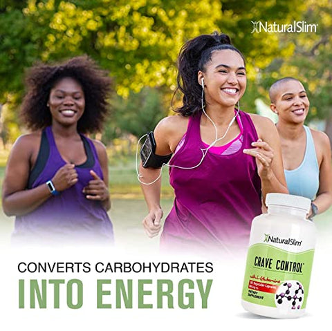 Controle de Desejos, Supressor de Apetite – Curb a Fome – Marca NaturalSlim - NaturalSlim