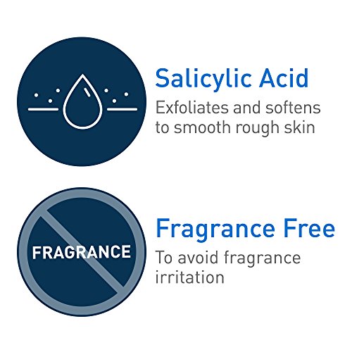 Conjunto de Cuidados Diários para a Pele com Ácido Salicílico Renovador | Contém CeraVe Creme SA e Sabonete Corporal para Pele Áspera e Irregular | Sem Fragrância  CeraVe - CeraVe