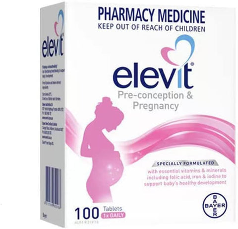 ELEVIT - TAB com Iodo 100s Envio Padrão – Comprimidos – Marca em Destaque