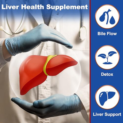 Spliferkou - Tudca Liver Support 2000mg – Suplemento para o Fígado com Sais Biliares, Cardo de Leite e Nac – 60 Cápsulas para 30 Dias – Suporte para o Fígado, Desintoxicação e Sistema Imunológico