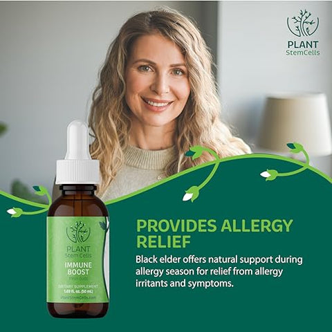 PSC Plant Stem Cells - Impulsionador Imunológico de Células-Tronco Vegetais de Gemoterapia | Sabugueiro Negro, Equinácea | 30ml