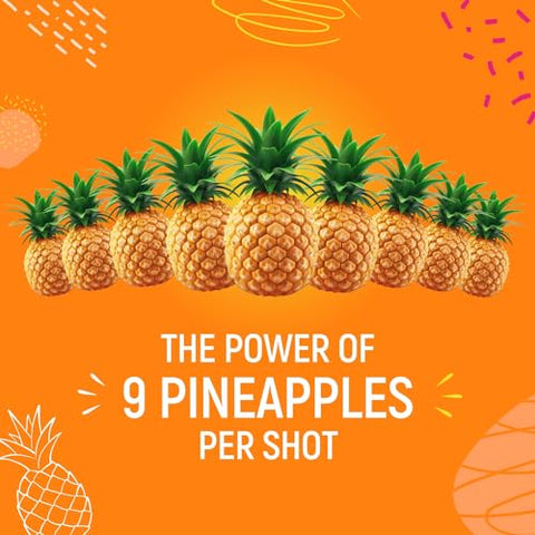 Aumente seu sabor com Sugar Splash – 9Pines 60ml Shot e Mixer de Coquetel de Abacaxi (4-Pack) – para Homens e Mulheres – Sabor Melhor com o Poder de 9 Abacaxis Inteiros