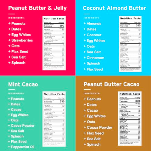 Barra de Proteína Substituta de Refeição SANS, Sem Glúten, Lanches Saudáveis Ricos em Proteínas, Alto Teor de Fibra, Sem Adição de Açúcar, Sem Laticínios, Sem Soja, Pacote Variado, 12 Barras