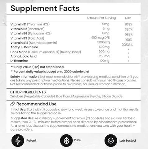 Elite Brain – Suplemento Nootrópico para Foco e Memória – Marca de Produto - ACEWORKZ