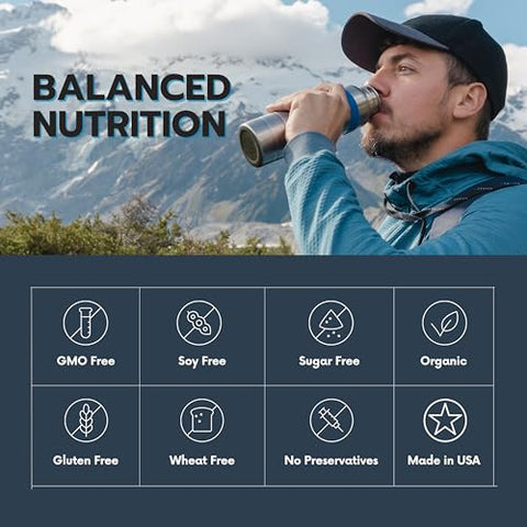 Infinite Health Labs - Suplemento de Minerais Traços de Ácido Fúlvico – 169 Porções – Gotas Líquidas de Eletrólitos Multiminerais de Ácido Húmico – Extrato Bioativo